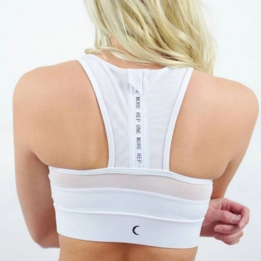 ZYIA All Star White Sports Bra
